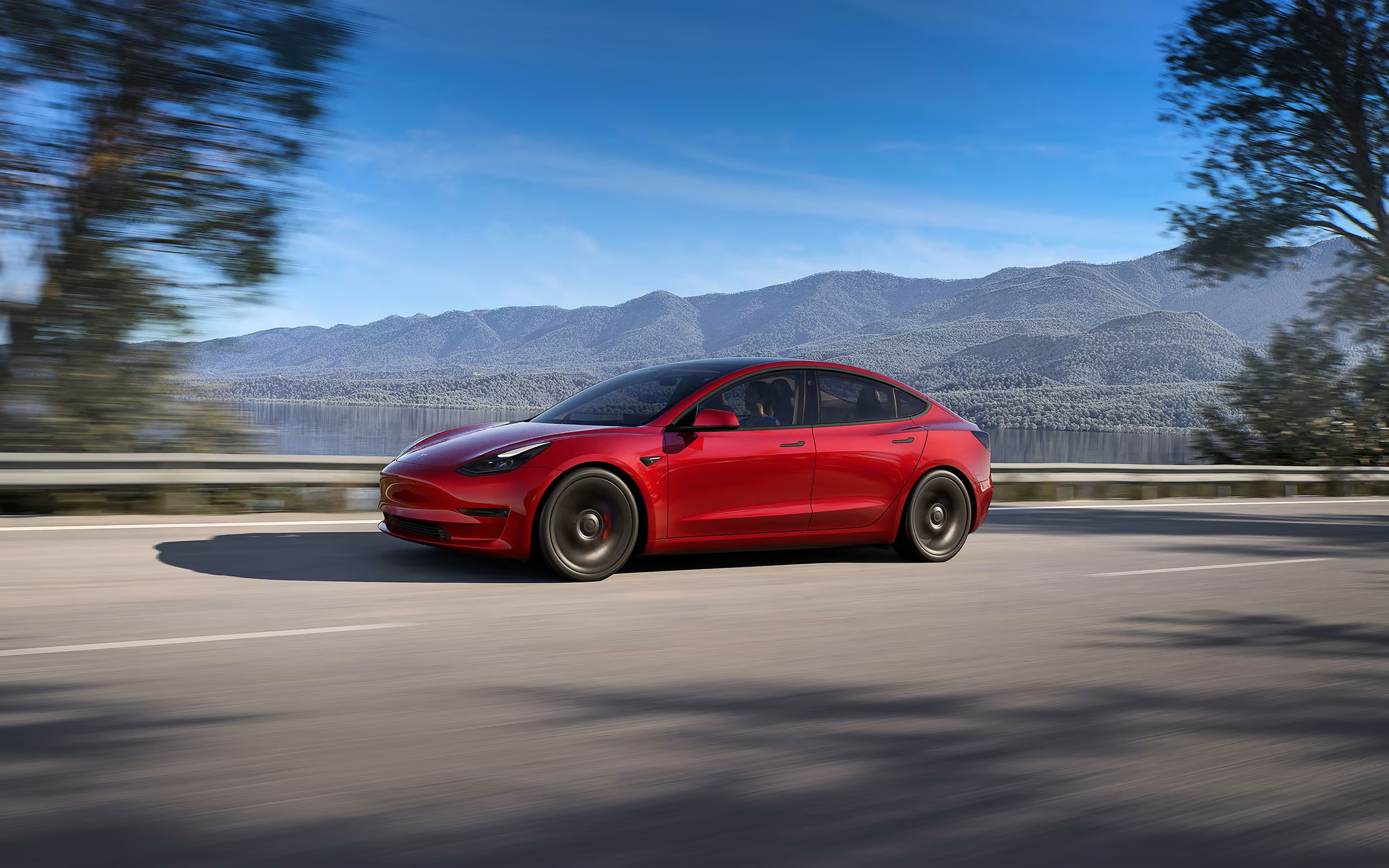 Model x em Movimento